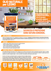 LEAFLET OLIO NATURALE PER LEGNO