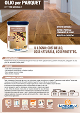 LEAFLET OLIO PER PARQUET LEGNO