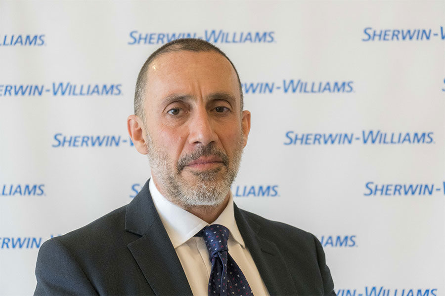 SHERWIN-WILLIAMS ITALY PRESENTA IL NUOVO SOUTH EUROPE SENIOR COMMERCIAL DIRECTOR